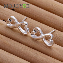 Simple Style Silver plated Earrings Jewellery LKNSPCE049 ELY