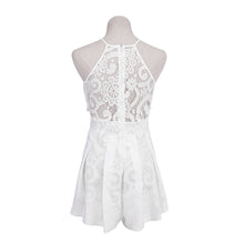 Sleeveless Sling Short Jumpsuits Back Zipper Women Rompers Femme Women Strap Jumpsuits Lace Jumpsuit Ruffle Combinaison Femme ELY