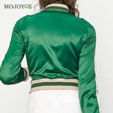 Slim Autunm Embroidered Baseball Jacket Women Short Zip Outerwear Women Embroidered Coats Baseball Coat Trendy Bomber Jacket ELY