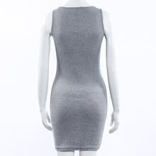 Slim Cotton Bottoming Dress Hip Package Nightclub Casual Sleeveless Women Vest Pencil Dress 1STL ELY