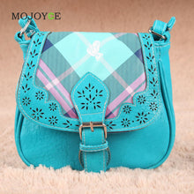 Small Casual Women Messenger Bags PU Hollow Out Crossbody Bags Ladies Shoulder Purse and Handbags bolsas feminina ELY