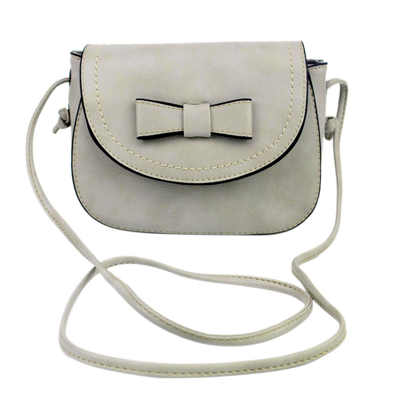 Small Leather Women Bag Bownot Handbags Bolsas Bowtie Women Messenger Bag Clutch Shoulder Crossbody Satchel Bolsa Feminina 1STL ELY