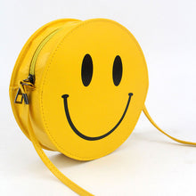 Smiling Face Women Bag PU Leather Bag Shoulder Circular Bags Handbags Women Famous Brands Bolsa Feminina Clutch Handbag Borse ELY