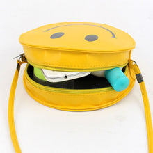 Smiling Face Women Bag PU Leather Bag Shoulder Circular Bags Handbags Women Famous Brands Bolsa Feminina Clutch Handbag Borse ELY