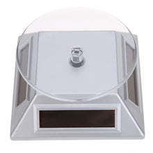 Solar Jewelry Showcase 360 Turntable Rotating Jewelry Watch Ring Display Stand 037 Rack Holder Jewellery Display Stands ELY