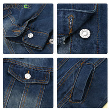Short Denim Jacket Women Casual Slim Long Sleeve Coat Blue Cardigan Coat Jeans Jacket Women Casual Girls Outwear ELY