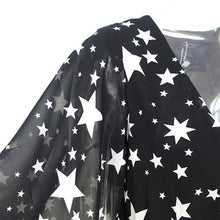 Star Printed V-neck Boho Dress Ball Gowns Robes High Waist Vestido Floor-Length Chiffon Long Dress Vestido De Festa 1STL ELY