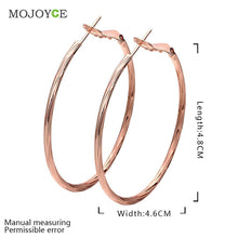 Sterling Silver Women Hoop Earrings Nickle 18K Gold Plated Earrings 1STL ELY