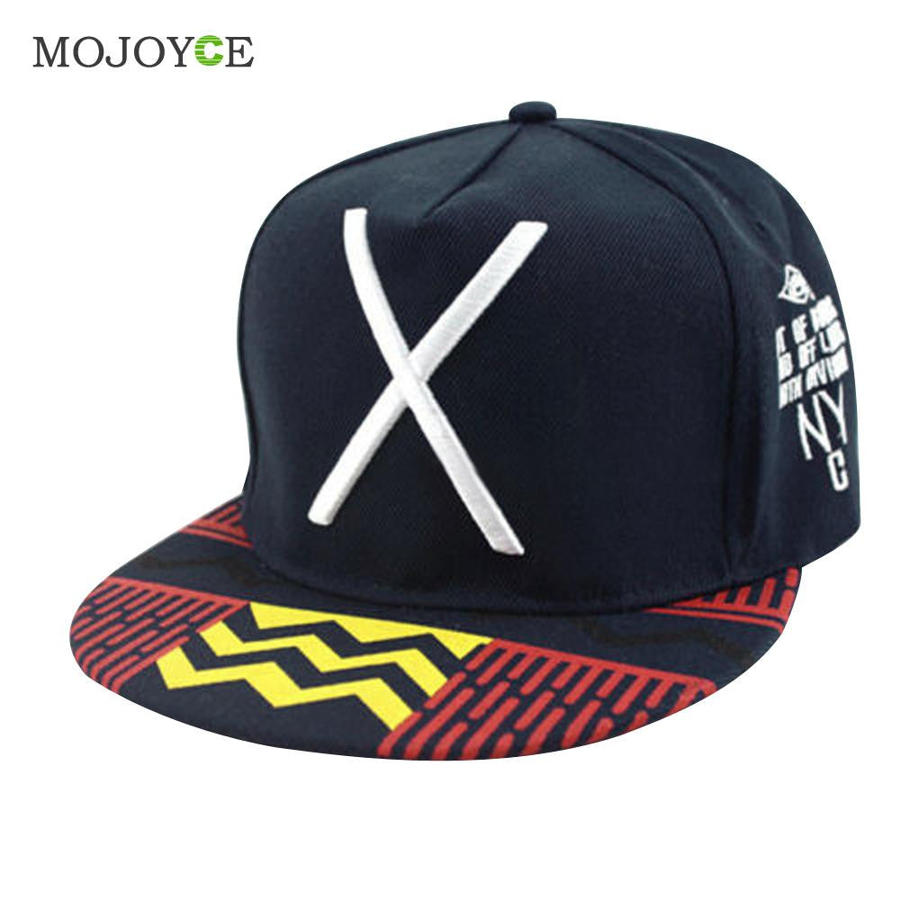 Street Style Adjustable Hip Hop Hats Gorra Women Men Snapback Caps X Letter Baseball Cap Snapback Hats for Men Gorras ELY