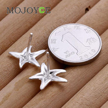 Stud Earring Wedding Star Shapes Earrings Sterling Silver Star Stud Earrings supplies earrings ELY