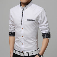 Stylish Men's Long Sleeve Dress Business Formal Shirts Slim Fit Tops Trendy 1STL ELY