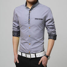 Stylish Men's Long Sleeve Dress Business Formal Shirts Slim Fit Tops Trendy 1STL ELY