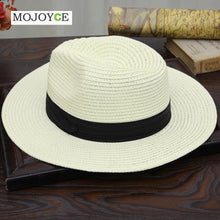 Beach Wide Brim Trilby Hats for Women Straw Hat Bucket Sun Cap Paper Straw Sun Hat 1STL ELY