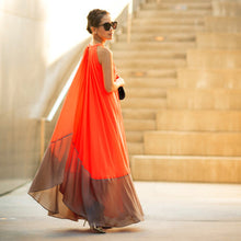 Dress Elegant Party Beach Dress Solid Long Dresses Loose Sleeveless Round Neck Chiffon Vestidos Women Dress ELY