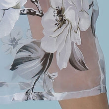 Dress in Organza Clothing Dress Fairy Printing Temperament Sleeveless Dresses 1STL ELY