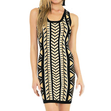 Colourful Bohemian Print Round Collar Dress Sleeveless Vest Printed Beach Dress O-neck Vestidos Femininos ELY