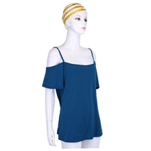 Spaghetti Strap Women Shirts Crop Top Off Shoulder Tops Camisa Femme Loose Casual Camisas Mujer Blouses cropped feminino ELY