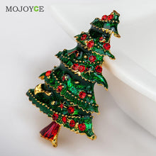 Sunny Multi-Colored Crystal Christmas Tree Brooch Pin Christmas Gift 1STL ELY