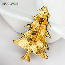 Sunny Multi-Colored Crystal Christmas Tree Brooch Pin Christmas Gift 1STL ELY