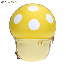 Supercute Kids Mushroom Backpack Cute 3D Cartoon Cover School Bag for Teenage Girls Travel Mini Colorful Backpacks Mochila ELY