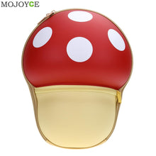 Supercute Kids Mushroom Backpack Cute 3D Cartoon Cover School Bag for Teenage Girls Travel Mini Colorful Backpacks Mochila ELY