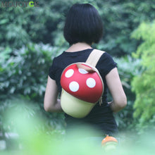 Supercute Kids Mushroom Backpack Cute 3D Cartoon Cover School Bag for Teenage Girls Travel Mini Colorful Backpacks Mochila ELY