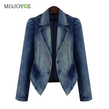 Thick Women Jacket Jean Coat Plus Size Motorcycle Coat Denim Slim Outwear Women Basic Coats Bomber Jacket Denim Jacket ELY