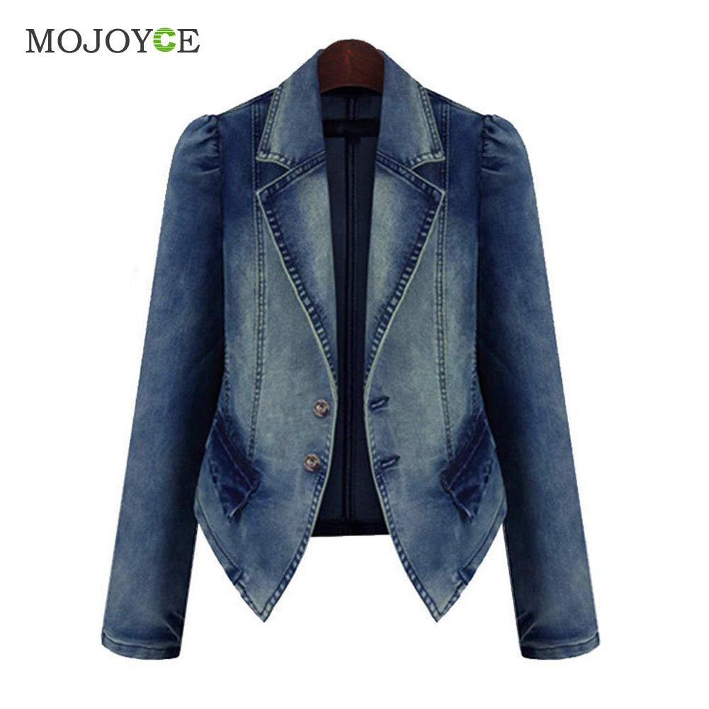 Thick Women Jacket Jean Coat Plus Size Motorcycle Coat Denim Slim Outwear Women Basic Coats Bomber Jacket Denim Jacket ELY