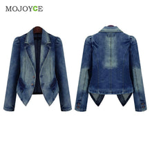 Thick Women Jacket Jean Coat Plus Size Motorcycle Coat Denim Slim Outwear Women Basic Coats Bomber Jacket Denim Jacket ELY