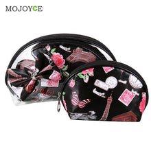 Three-piece Transparent Thicken PVC Waterproof Cosmetic Bag Package Make Up Bag Organizer Makeup Case Travel Cosmetic Bag ELY