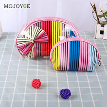 Three-piece Transparent Thicken PVC Waterproof Cosmetic Bag Package Make Up Bag Organizer Makeup Case Travel Cosmetic Bag ELY