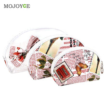 Three-piece Transparent Thicken PVC Waterproof Cosmetic Bag Package Make Up Bag Organizer Makeup Case Travel Cosmetic Bag ELY