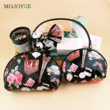 Three-piece Transparent Thicken PVC Waterproof Cosmetic Bag Package Make Up Bag Organizer Makeup Case Travel Cosmetic Bag ELY