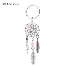 Top Dream Catcher Tone Keychain Silver Ring Feather Tassels Keyring Tassels Keyring Keychain Dreamcatcher11cm Jewelry ELY