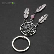 Top Dream Catcher Tone Keychain Silver Ring Feather Tassels Keyring Tassels Keyring Keychain Dreamcatcher11cm Jewelry ELY