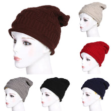 Top Hats Crochet Knitting Wool Cap Beanie Crochet Hat Knit Warm Caps Casual Beanies Women Warm Gorros Women Caps ELY