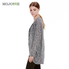 Top Women Long Sleeve Stitch Coats Knit Sweater Cardigans Women Basic Coat ELY