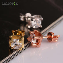 Top Sale Stud Earrings Nickle Free Antiallergic 18K Gold Plated 1STL ELY