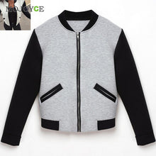 Trendy Bomber Jacket Womenl Coats Baseball Jacket College Casual Jacket Women Outwear Women Basic Coats ELY
