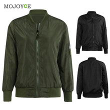 Trendy Bomber Jacket Classic Zip Up Biker Stylish Vintage Jacket Crop Coats Women Jacket Black Army Green Women Basic Coats ELY