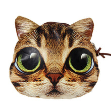 Unique 3D Cat Dog Pattern Purses Noctilucent Cartoon Animals Wallet Character Coin Bags 1STL ELY