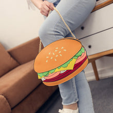 Unique Cartton Crossbody Bags for Women Hamburger French Fries Popcorn Shape Shoulder Messenger Bags Handbag Bolsas Femininas ELY