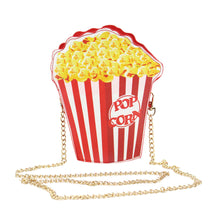 Unique Cartton Crossbody Bags for Women Hamburger French Fries Popcorn Shape Shoulder Messenger Bags Handbag Bolsas Femininas ELY