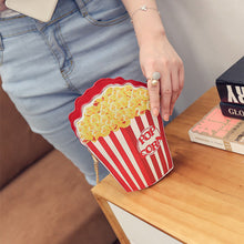 Unique Cartton Crossbody Bags for Women Hamburger French Fries Popcorn Shape Shoulder Messenger Bags Handbag Bolsas Femininas ELY