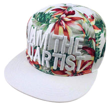 Cap Snapback Black White Cap Men Women Adjustable Baseball Cap Hip Hop Hat Floral Flat Peak Hat Gorras Planas Hip Hop ELY