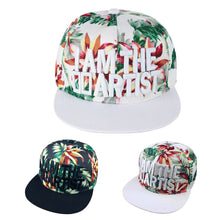 Cap Snapback Black White Cap Men Women Adjustable Baseball Cap Hip Hop Hat Floral Flat Peak Hat Gorras Planas Hip Hop ELY