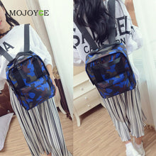 Daypacks Canvas Backpack Camouflage School Bags for Teenager Girls Travel Women Bag Rucksack Mochila Schoolbag ELY