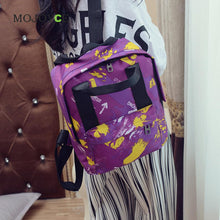 Daypacks Canvas Backpack Camouflage School Bags for Teenager Girls Travel Women Bag Rucksack Mochila Schoolbag ELY