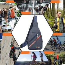 Men Women Messenger Bags Cross Body Shoulder Chest Bags Casual Travel Hiking Nylon Chest Bag ELY