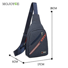 Men Women Messenger Bags Cross Body Shoulder Chest Bags Casual Travel Hiking Nylon Chest Bag ELY